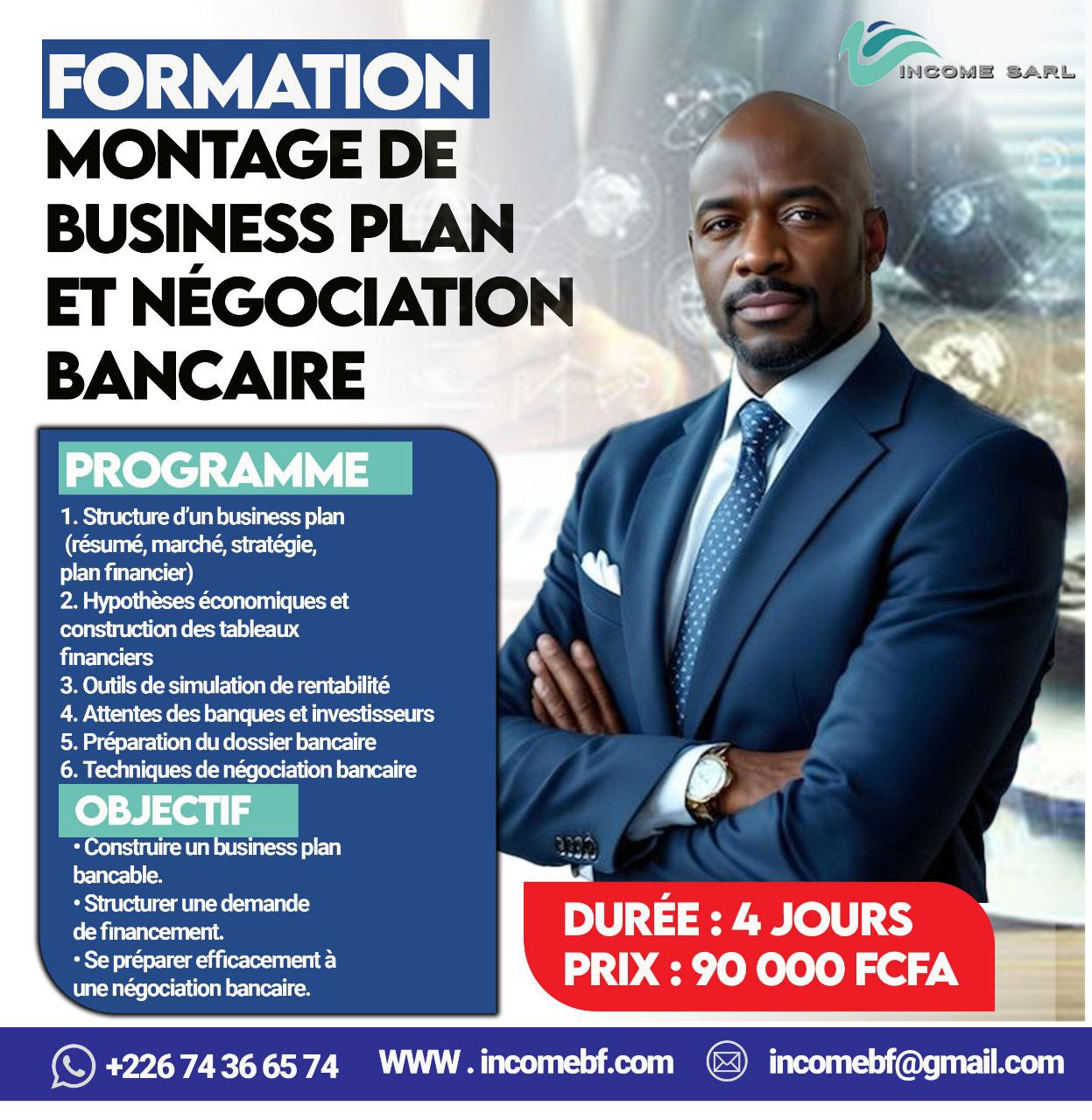 Montage de Business Plan et Négociation Bancaire